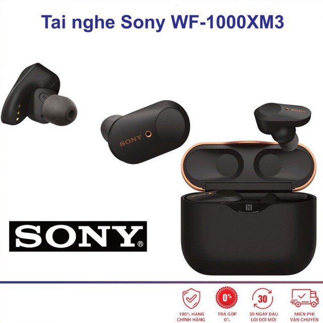  Tai Nghe True Wireless Sony WF-1000XM3