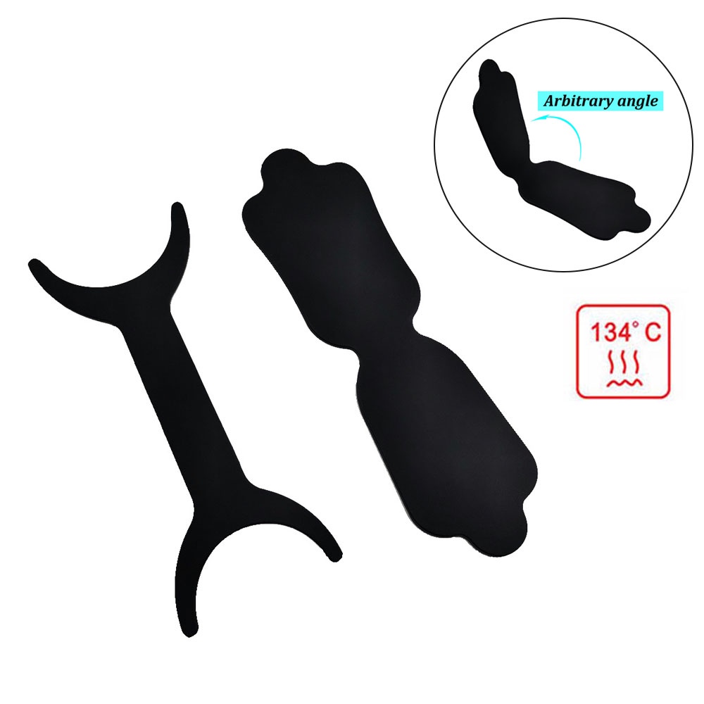 Bảng Silicone Chỉnh Hình Răng Màu Đen Có Thể Điều Chỉnh Góc