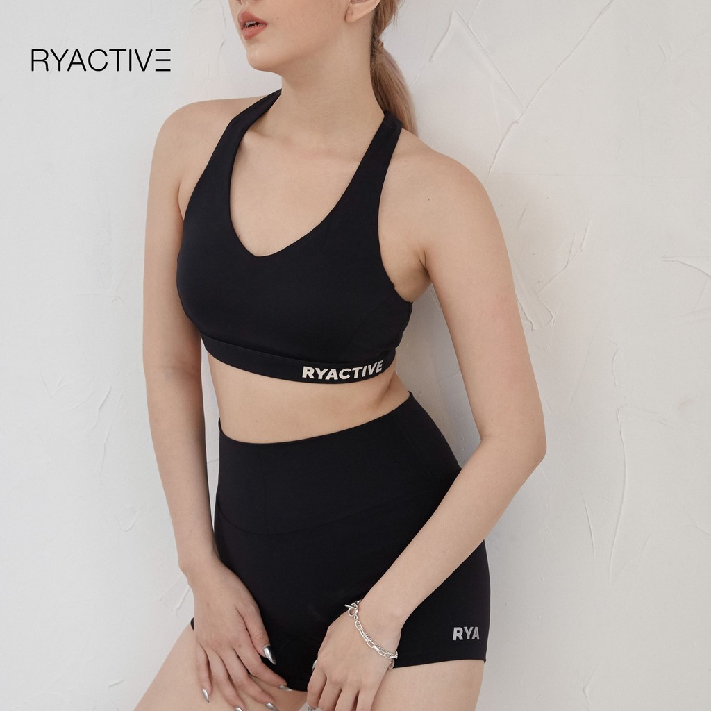 Áo ngực thể thao RYACTIVE -  Y SPORTBRA Black