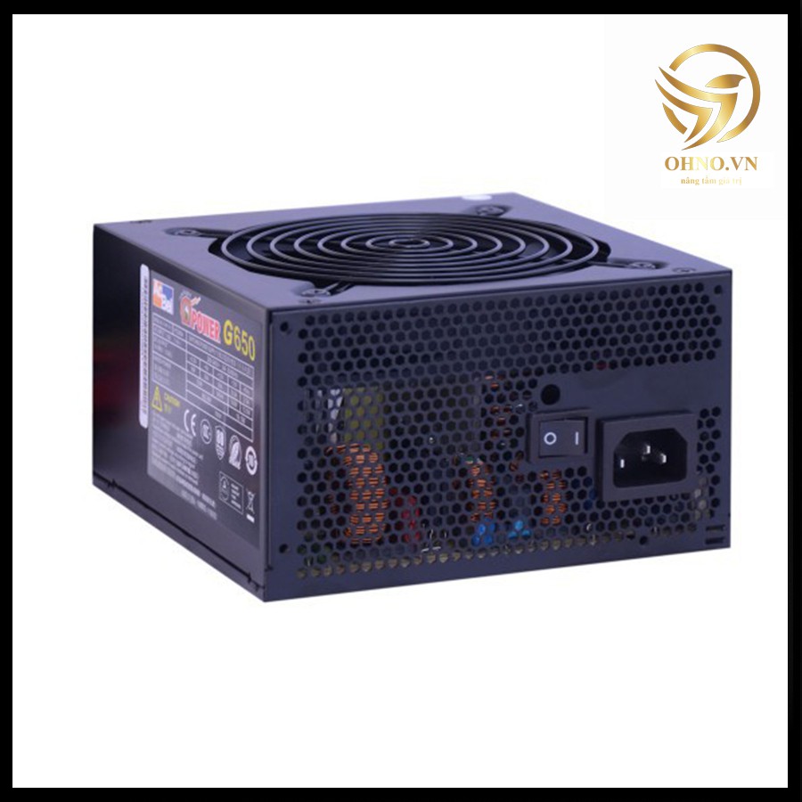 Bộ Nguồn Máy Vi Tính Nguồn Acbel G650W HK I - Power Fan 12 Chính Hãng KAS Có Nguồn Phụ Công Suất Thực - OHNO Việt Nam | BigBuy360 - bigbuy360.vn