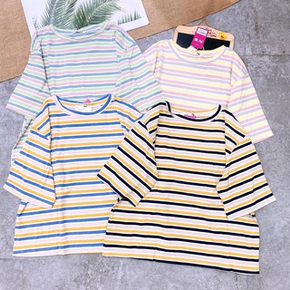 áo thun sọc tay lỡ hàng quảng châu lẻ = sỉ