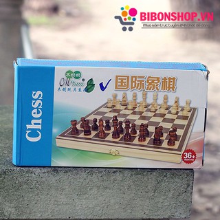 Bộ cờ vua bằng Gỗ cao cấp cho bé