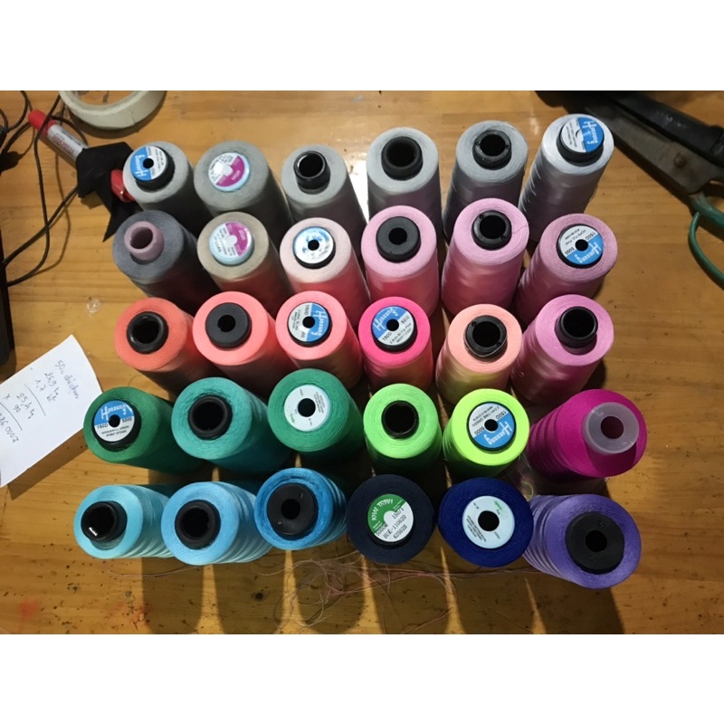 Set 3 cuộn Tơ vắt sổ 150d