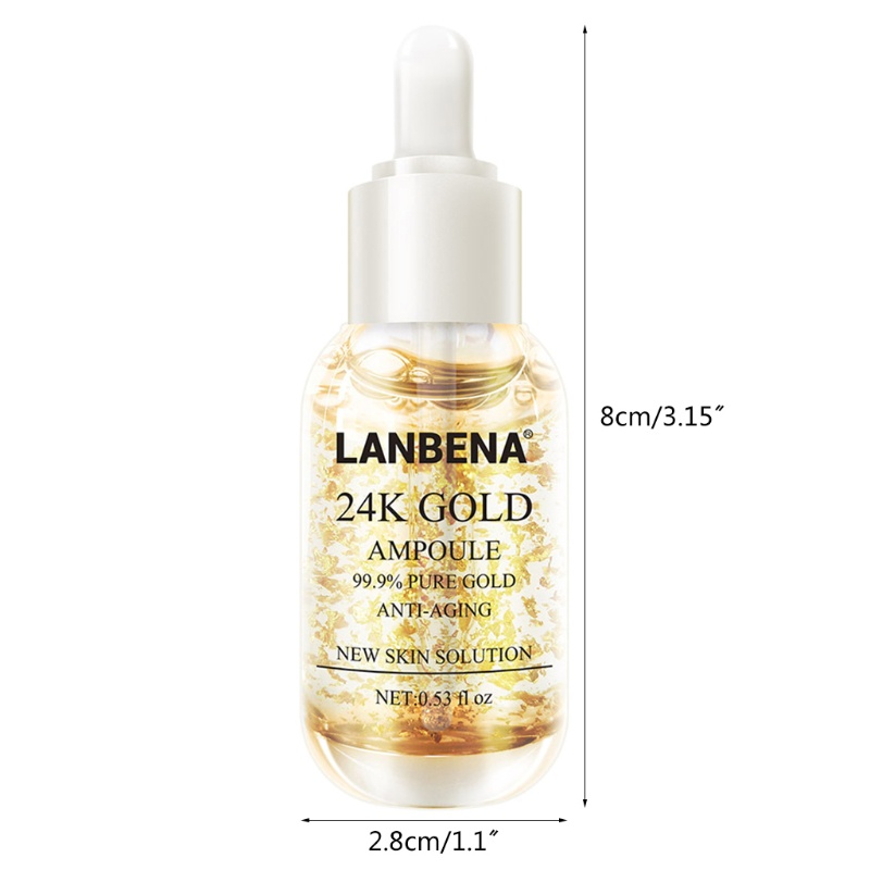 Tinh chất vàng 24K Xixi LANBENA giúp phục hồi da và chống lão hóa
 | BigBuy360 - bigbuy360.vn