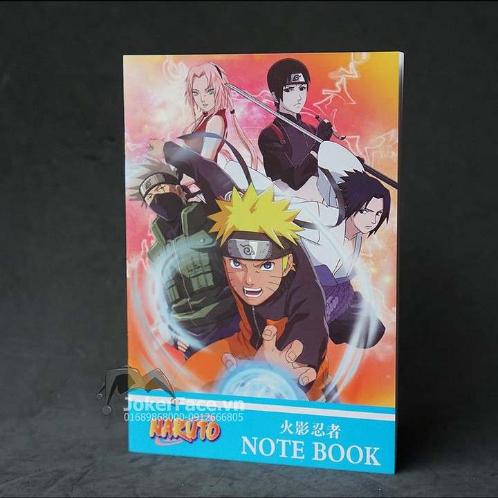 Tập vở naruto A5 anime chibi in hình ảnh đẹp