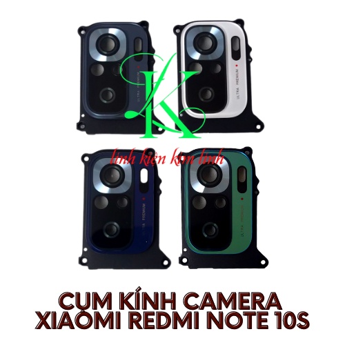 Kính camera xiaomi redmi note 10s có viền chụp nhiều màu