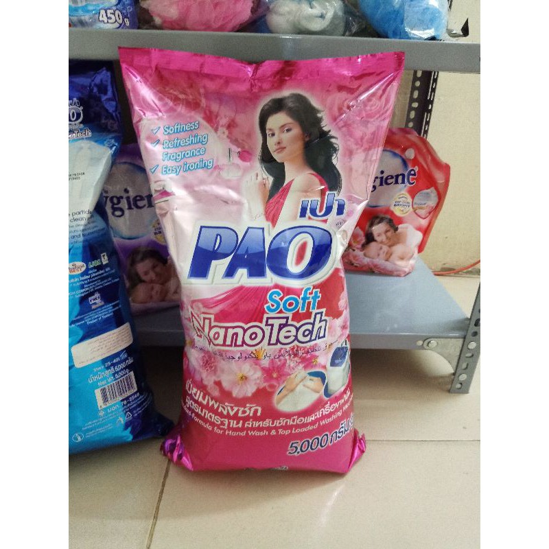 Bột giặt PAO Thái Lan 5kg