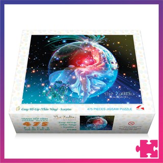 Tranh xếp hình cung hoàng đạo 475 mảnh - Hổ Cáp (Bọ cạp)