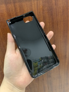 Ốp lưng silicon màu đen cho Blackberry Key1/Key2
