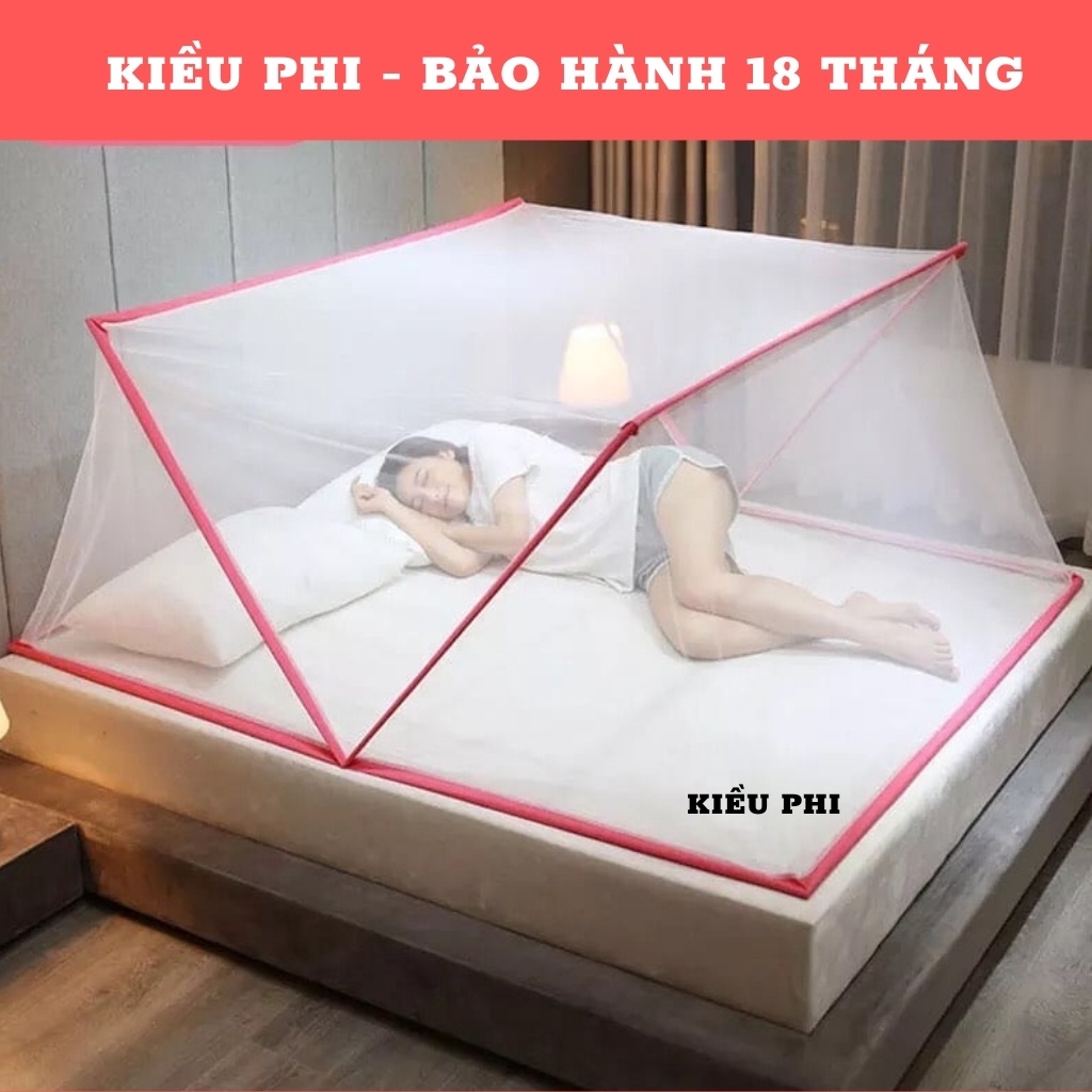 Màn gấp gọn kiểu xếp tiện lợi chống muỗi hiệu quả kho Kiều Phi