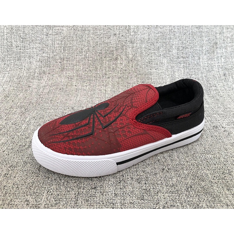 Giày lười Slip on Spiderman hàng xuất cho bé size đại