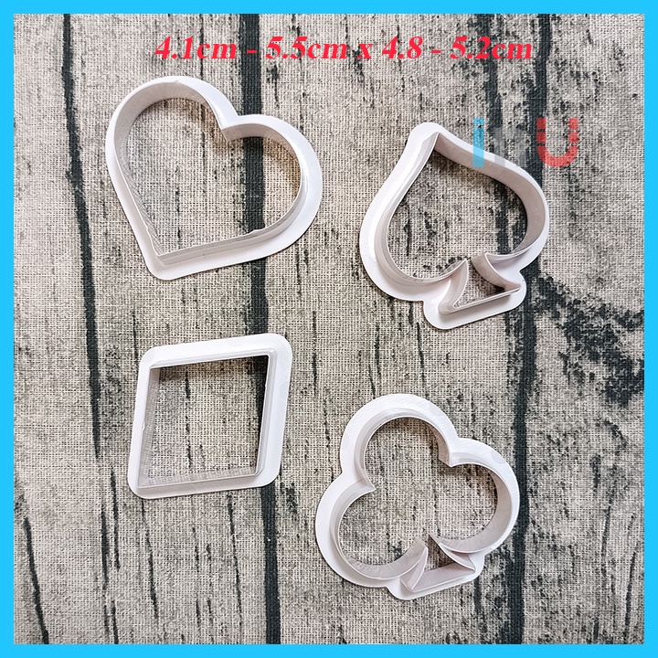 HCM - Khuôn nhấn bánh quy, cookies, fondant trang trí hình Xương chó, hòm Thư, chân chó, mây nhiều mẫu...dễ thương