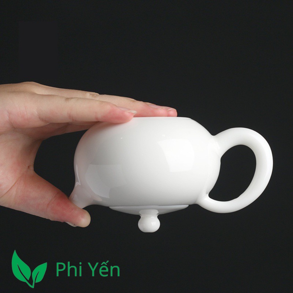 Ấm trà Tây Thi - Bạch Định thấu quang