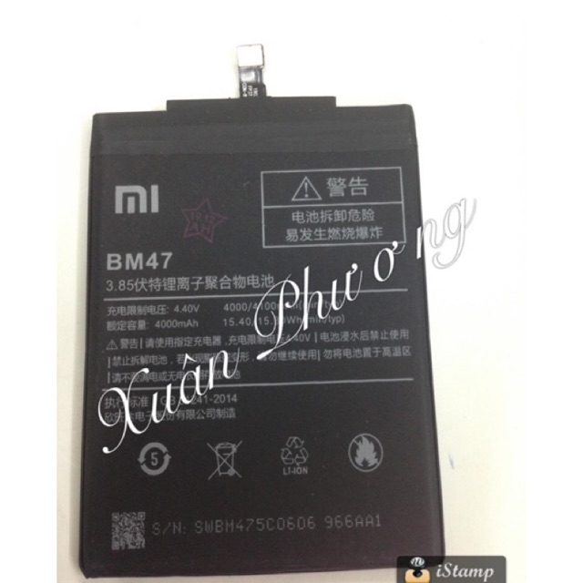 Pin Redmi 4X BM47