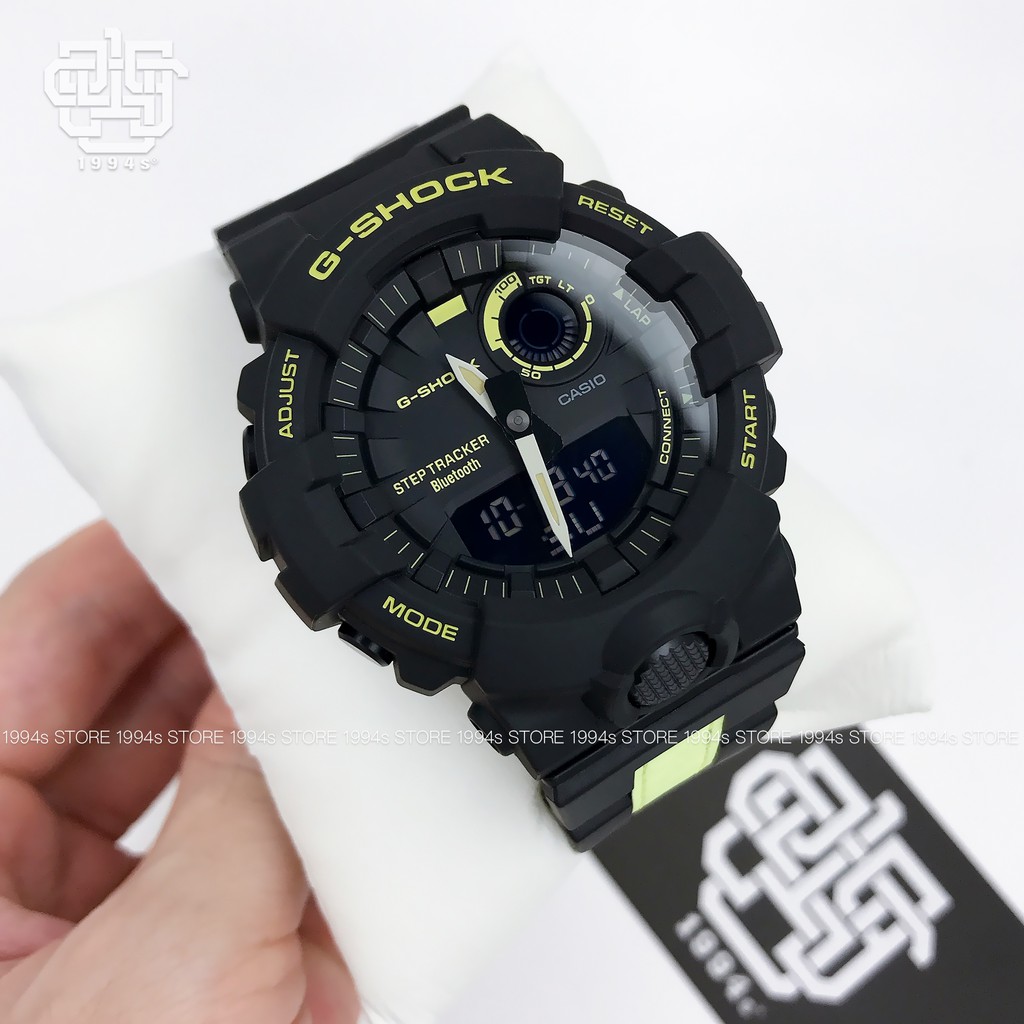 Đồng hồ nam Casio G-Shock GBA-800 / GBA-800LU-1A1 chống va đập, dây đeo dạ quang, chống nước 200m, hàng chính hãng