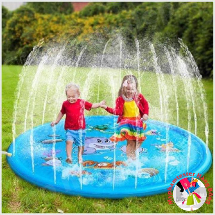 (SIÊU HOT) Đệm phao phun nước cho bé (fi 170cm) Đệm phao phun nước cho bé KT:1m7