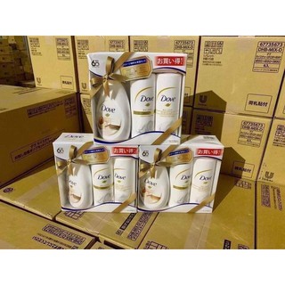 Bộ gội xả - sữa tắm dove