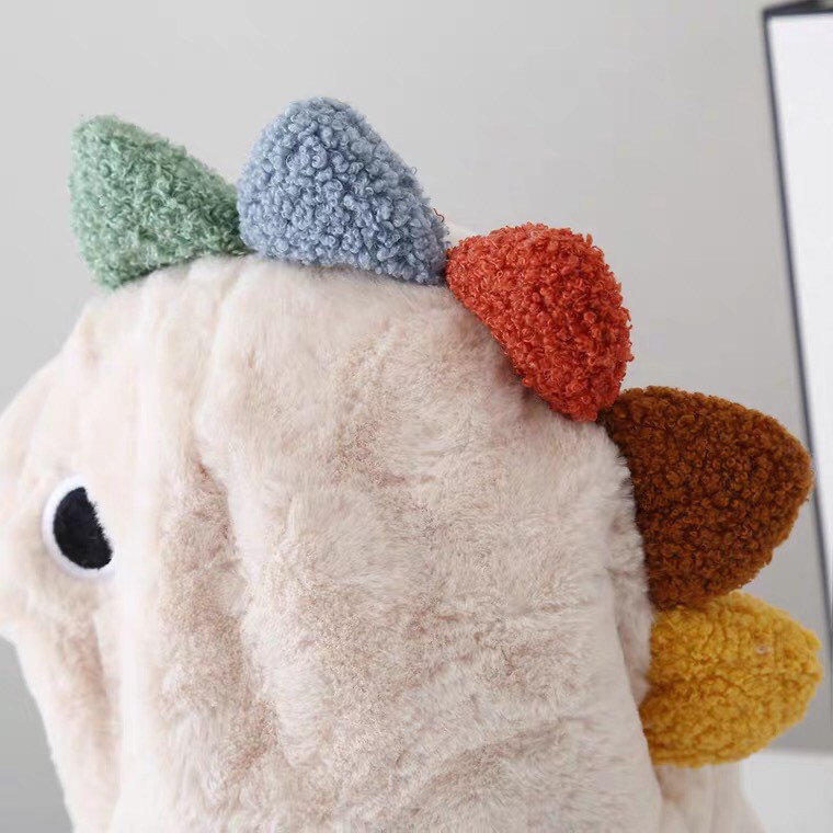 Mũ len trùm đầu hình con vật siêu đáng yêu, lông mềm mịn cực ấm áp