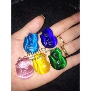 vòng cổ hồ ly mắt mèo tam vỹ