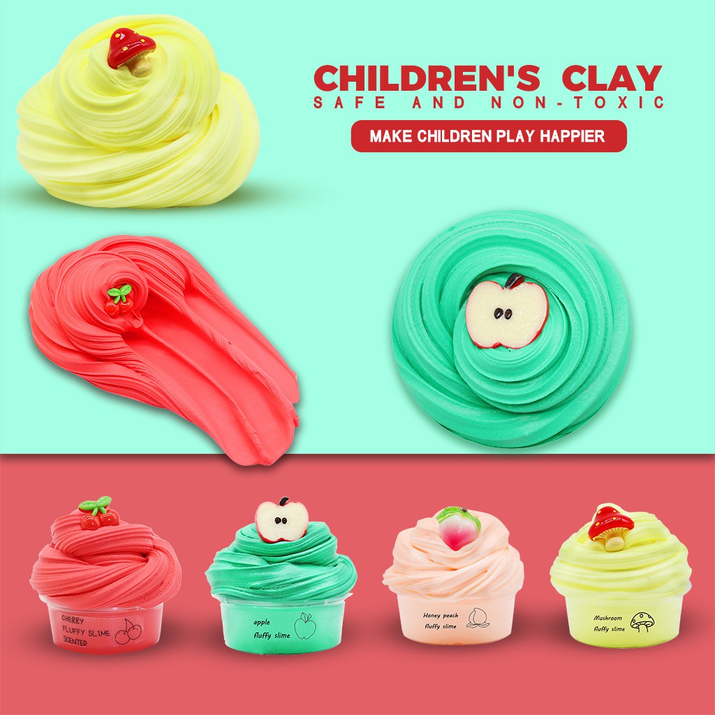 Chất Nhờn Slime Hình Trái Cây