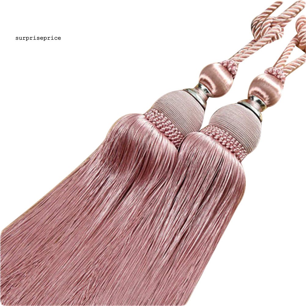 Bộ 2 Dây Cột Rèm Dạng Núm Tua Xinh Xắn