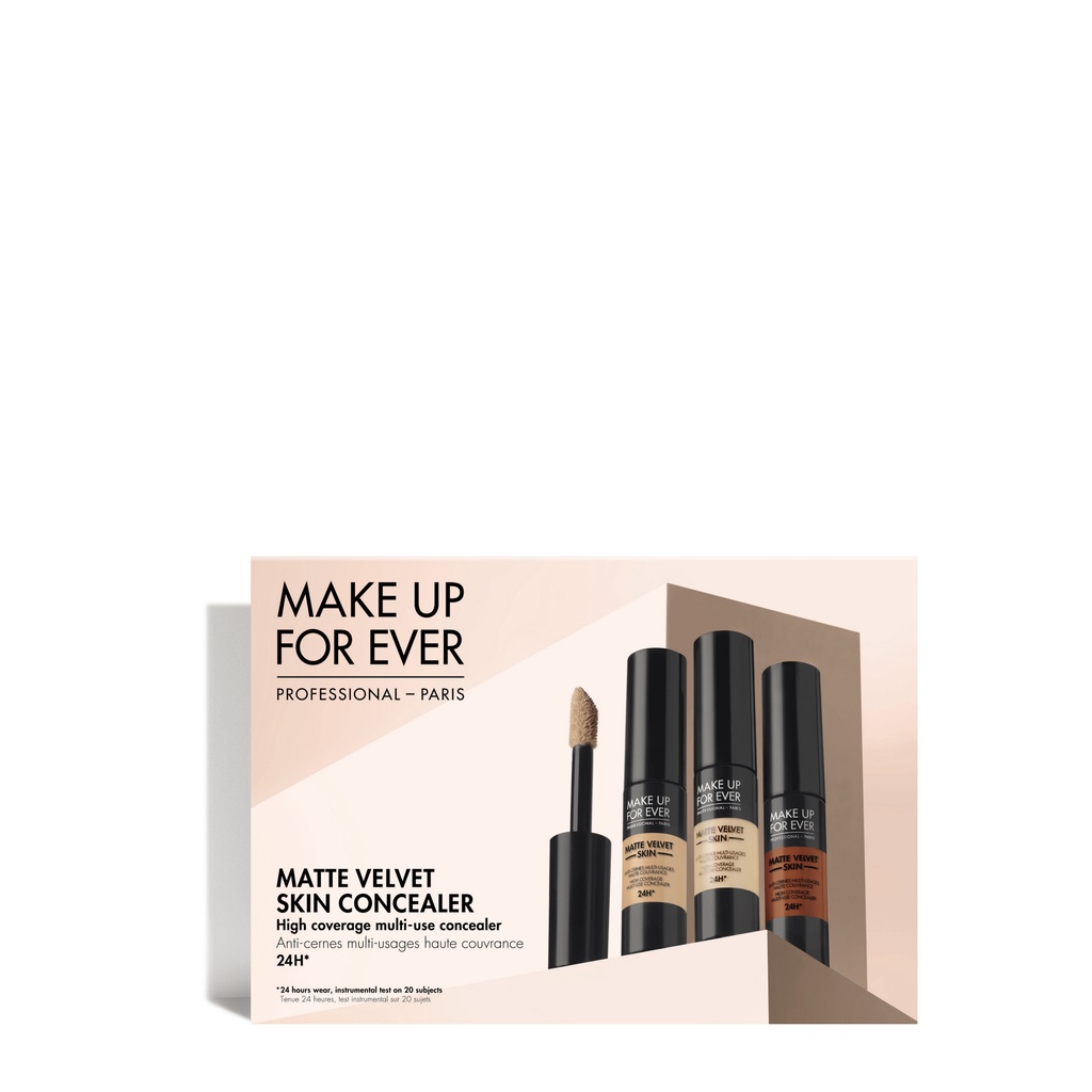 (Hàng tặng không bán) Make Up For Ever - Bộ Mẫu Thử Kem Che Khuyết Điểm Matte Velvet Skin
