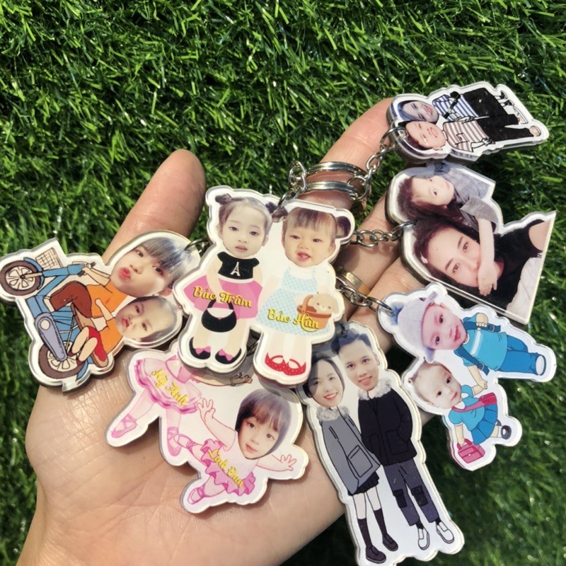 Móc khoá cắt theo yêu cầu