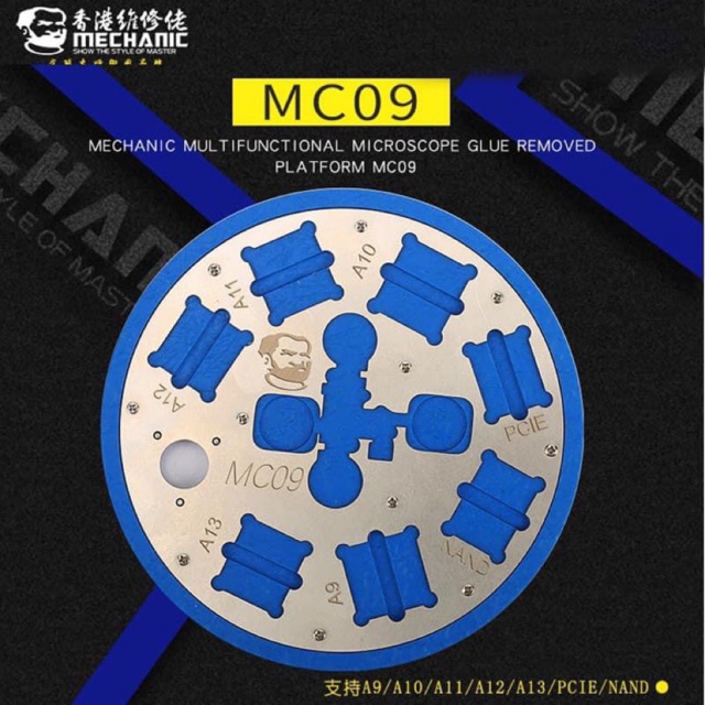 Đế lót kính hiển vi MC09 Mechanic