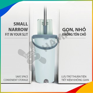 Cây lau nhà tự vắt thông minh HAMA, Oval Standard 👍, mã GD_VS_001