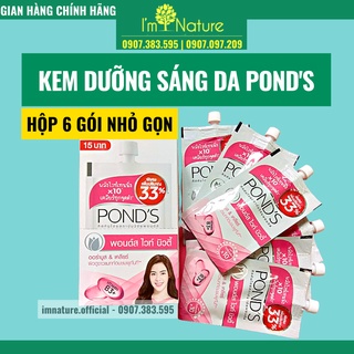Hộp 6 Gói Kem Dưỡng Da Ban Ngày Pond s Thái (7.5g)