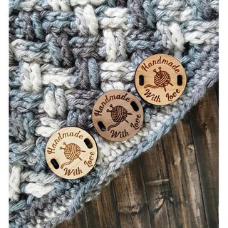 Set 100c Tag gỗ Handmade AKZ-HM002