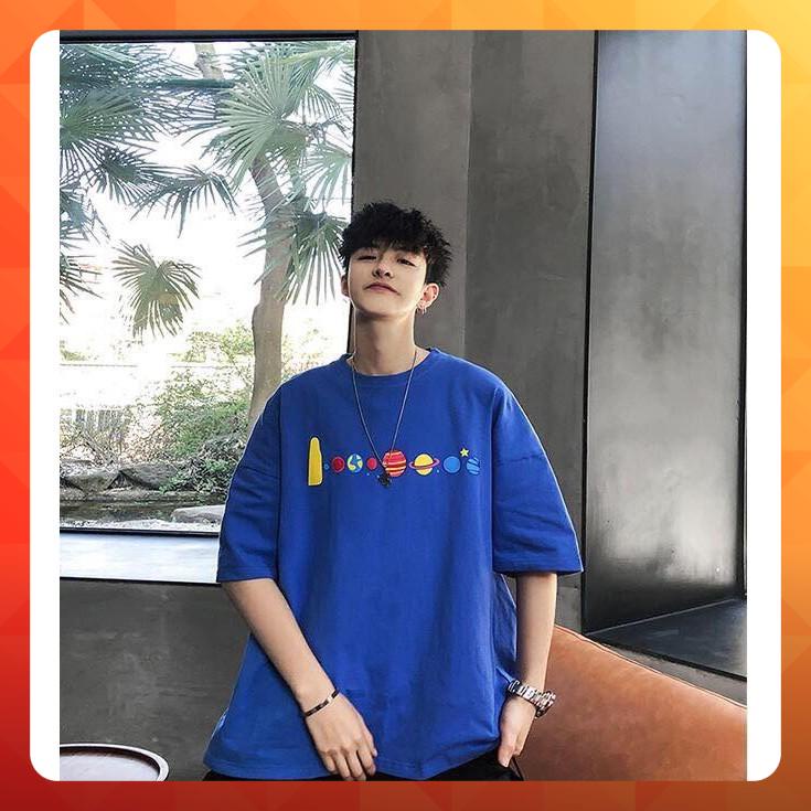 [ Ảnh Thật ] Áo thun phông tay lỡ form rộng in hình vũ trụ ngân hà - Unisex nam nữ đều mặc được | BigBuy360 - bigbuy360.vn