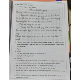 Sách Đề kiểm tra tiếng việt 4 học kì 1