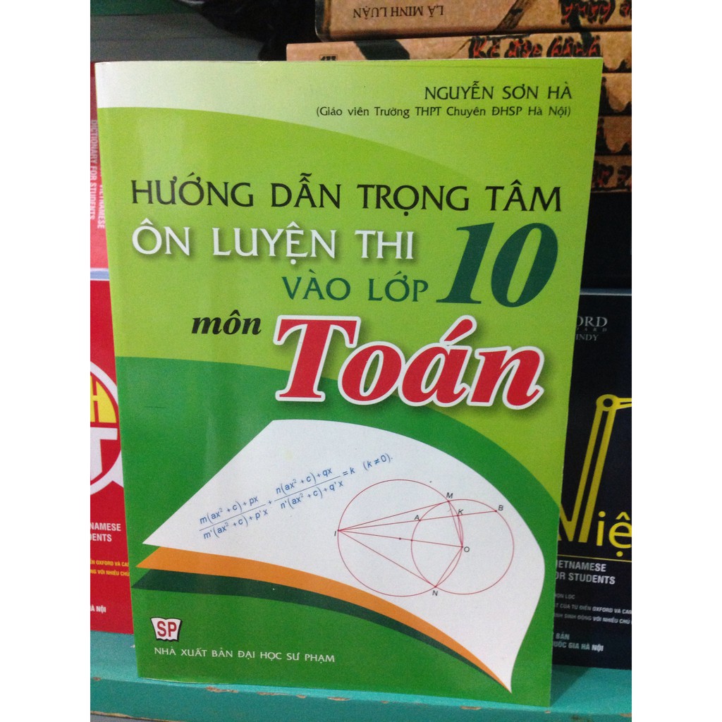 Sách Hướng dẫn trọng tâm ôn luyện thi vào lớp 10 môn Toán