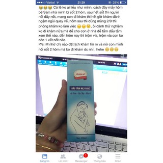 DẦU TẮM MẸ VÀ BÉ CẦU BÌNH AN