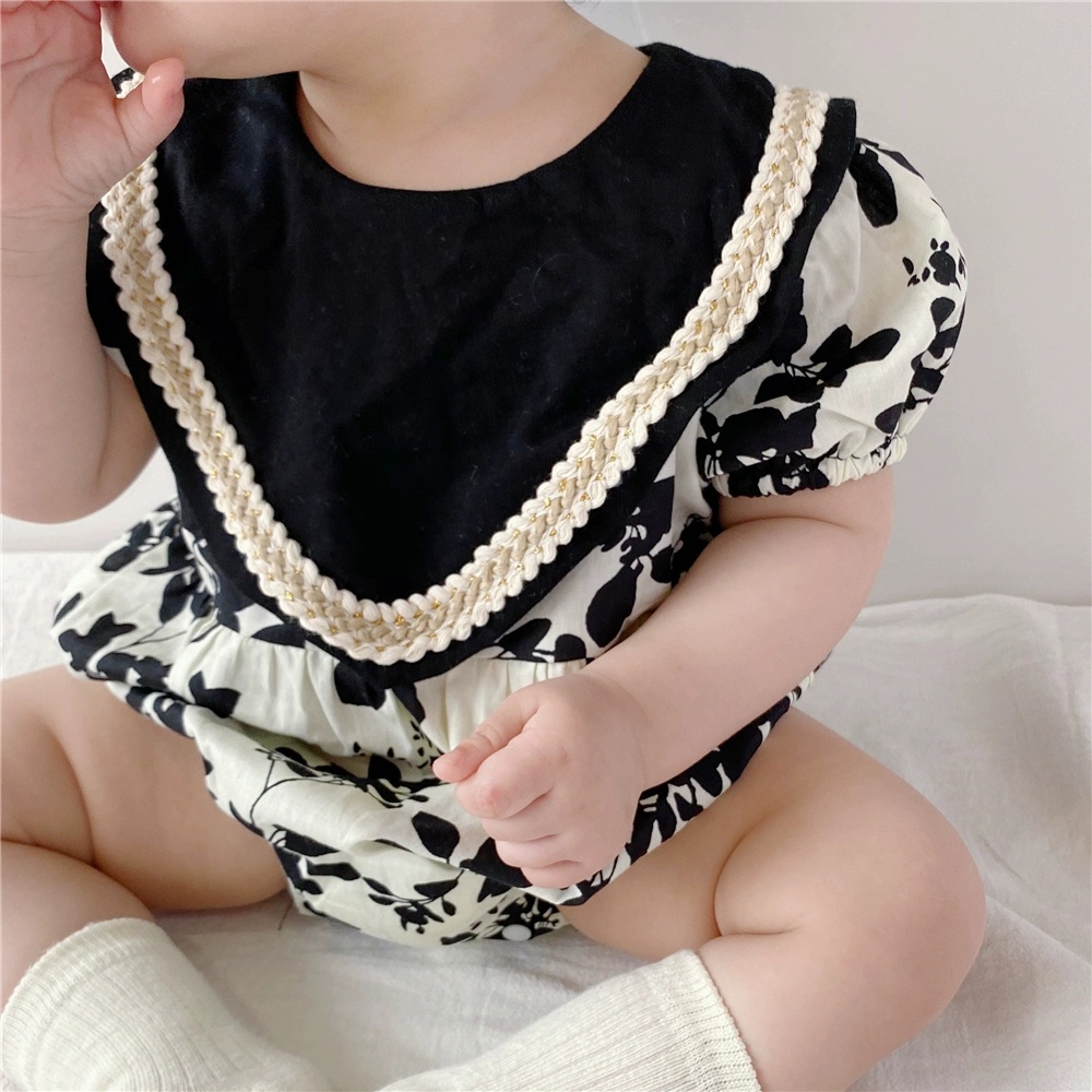 Áo liền quần đáng yêu thời trang cho bé sơ sinh