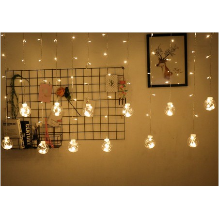 đèn thả treo lung linh 12 bóng tròn