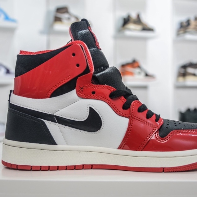 Giày Air Jordan 1 High Zoom " Patent Bred "