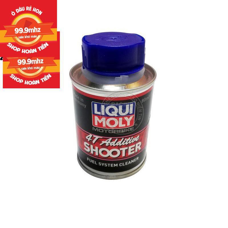 Chai vệ sinh buồng đốt kim phun Liqui Moly 4T additive shooter fuel system cleaner (nắp xanh)
