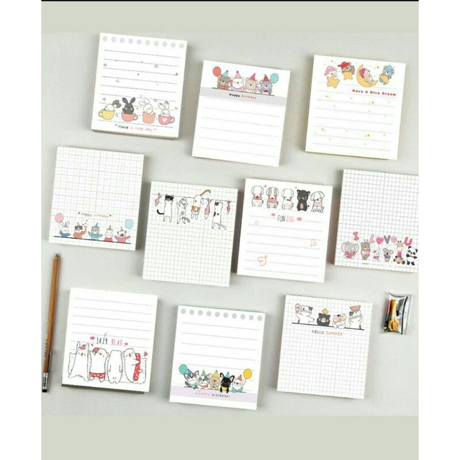Giấy note cute độc quyền shop Totoro thiết kế