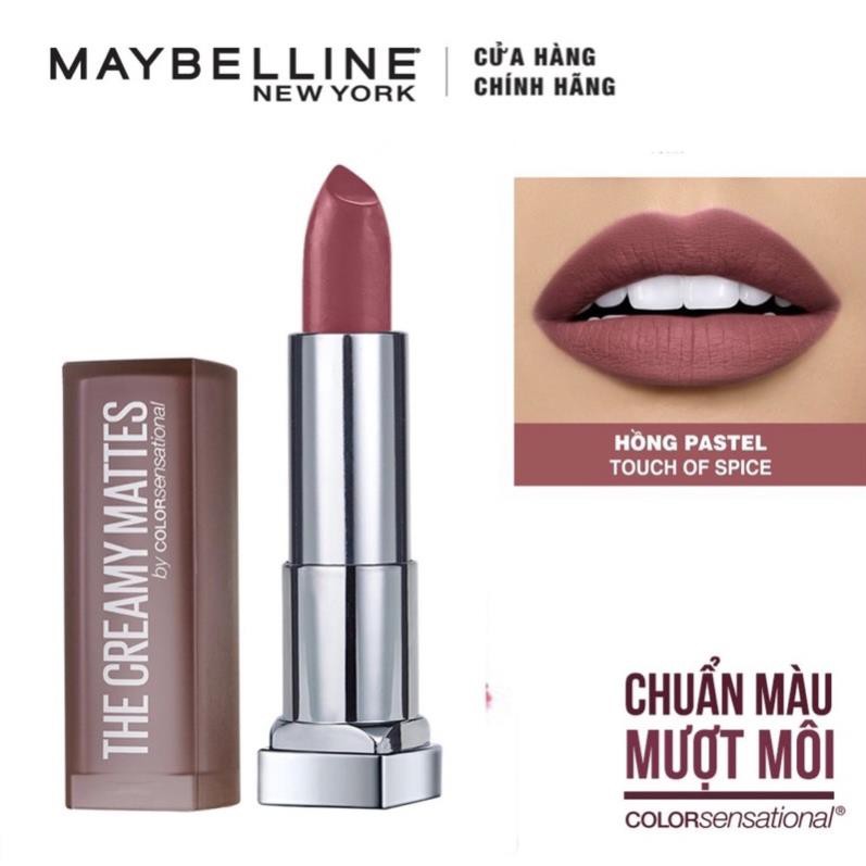 Son Lì Lâu Trôi Maybelline Color Sensational Creamy Matte Lipstick 4.2g ྇