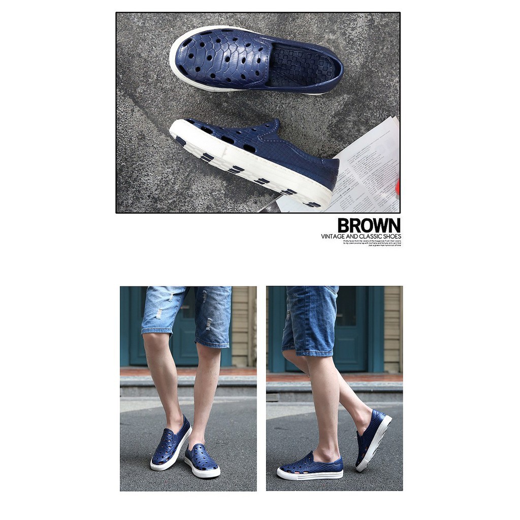 Giày lười thời trang năng động cho nam