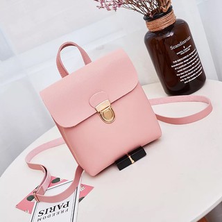 balo mini nữ đựng điện thoại di động chất da mềm