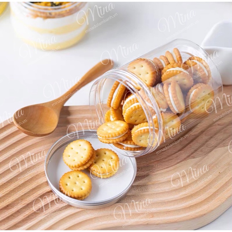 Hộp NHỰA Pet Nắp Nhôm nhiều cỡ