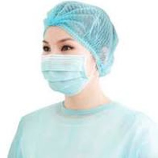 Mũ trùm đầu y tế con sâu bịch 100 cái