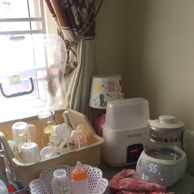 Máy hâm sữa tiệt trùng mum’s care đa chức năng.