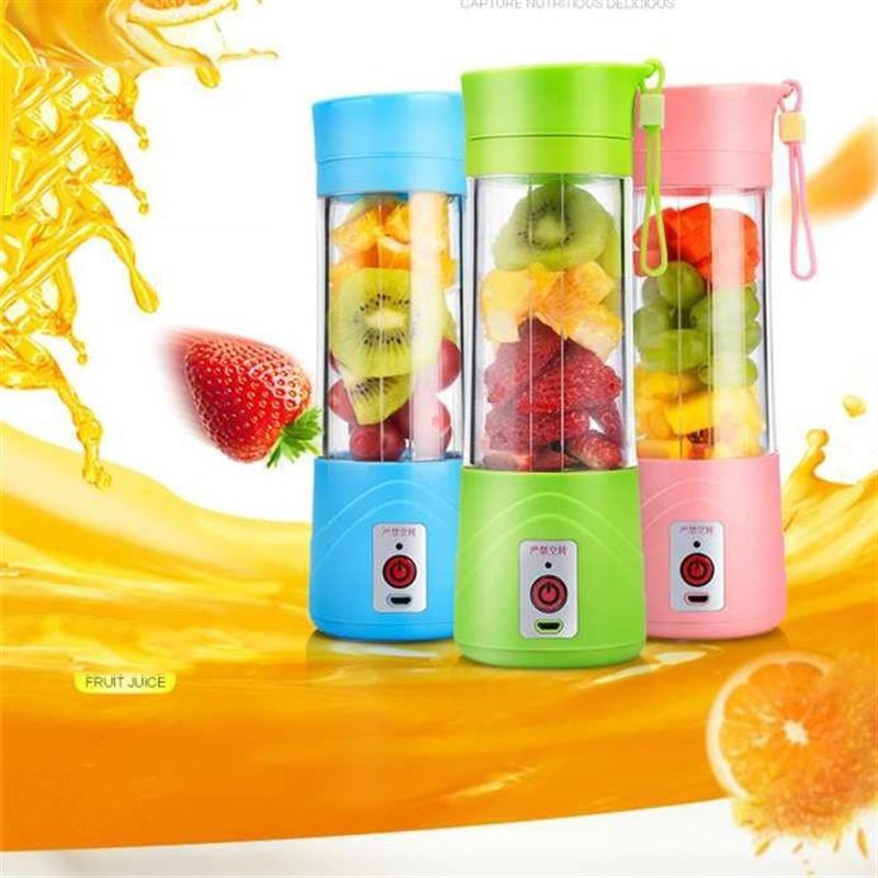 Máy Xay Sinh Tố Cầm Tay Dùng Pin Sạc Juice Cup Tiện Lợi