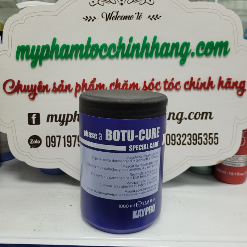 MẶT NẠ TRỊ LIỆU CHO TÓC HƯ TỔN KAYPRO BOTUCURE 1000ML