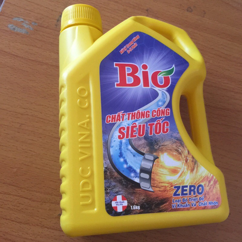 Chất Thông WC Thông Cống Siêu Tốc BIO 1.6kg