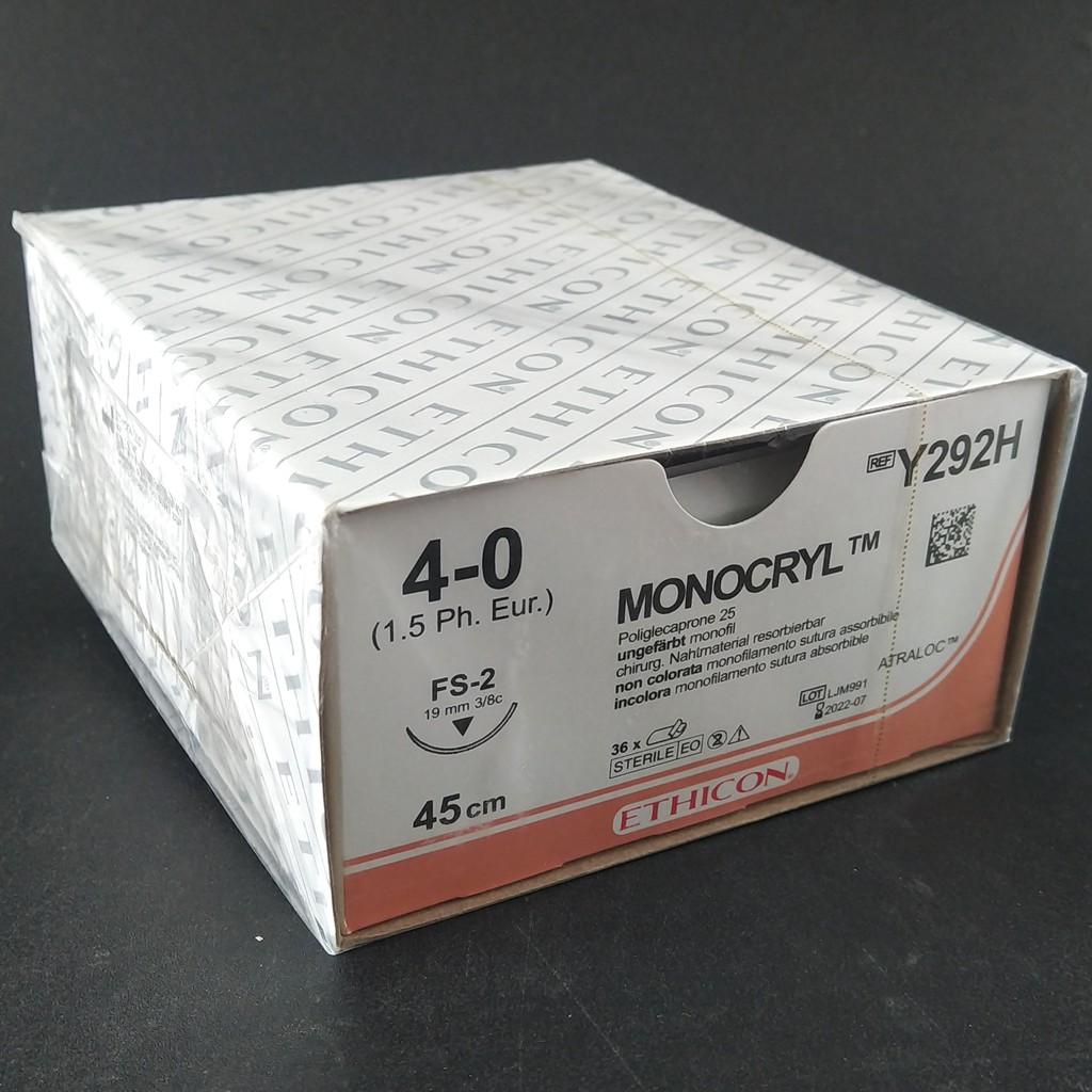 Chỉ phẫu thuật Monocryl 4-0